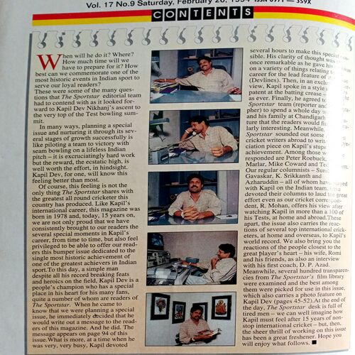 Sport Star (Sat 26 Feb 1994)