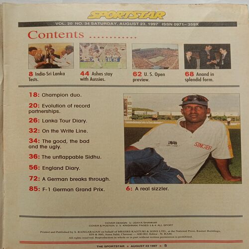 Sport Star (August 23, 1997)