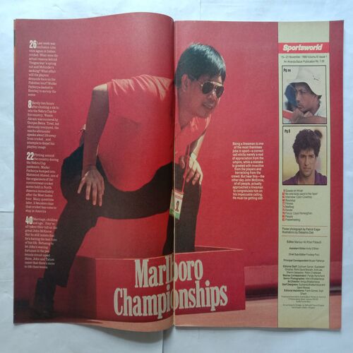Sports World  ( 15 - 21 November, 1989 )