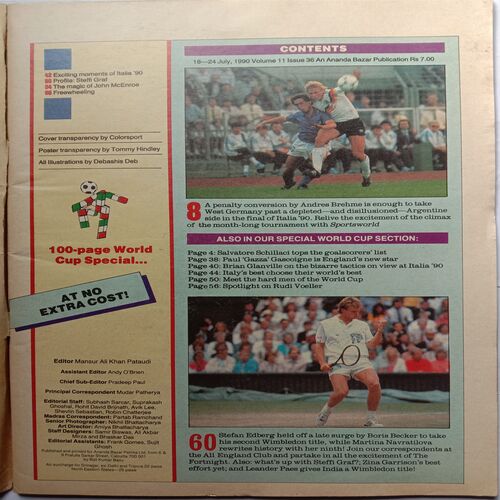 Sports World (18-24 July, 1990)