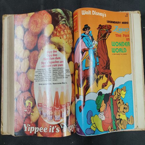 ( 12 In 1 Single Binding ) Chandamama Classics And Comics . Edition :- { 1. Chandamama ( Vol. 01 , No. 01 ) 20th October 1980.  2. Chandamama ( Vol. 01 , No. 02 ) 5th November 1980.  3. Chandamama ( Vol. 01 , No. 03 ) 20th November 1980. 4. Chandamama ( Vol. 01 , No. 04 ) 5th December 1980.  5. Chandamama ( Vol. 01 , No. 05 ) 20th December 1980 .  6. Chandamama ( Vol. 01 , No. 06 ) 5th January 1981.  7. Chandamama ( Vol. 01 , No. 07 ) 20th January 1981.  8. Chandamama ( Vol. 01 , No. 08 )5th February 1981 .  9. Chandamama ( Vol. 01 , No. 09 ) 20th February 1981 .  10.Chandamama ( Vol. 01 , No. 10 )5th March 1981.  11. Chandamama ( Vol. 01 , No. 11 ) 20th March 1981.  12. Chandamama ( Vol. 01 , No. 12 ) 5th April 1981 }.