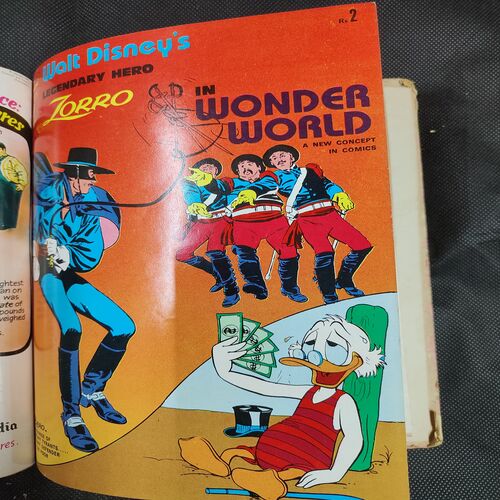 ( 12 In 1 Single Binding ) Chandamama Classics And Comics . Edition :- { 1. Chandamama ( Vol. 01 , No. 01 ) 20th October 1980.  2. Chandamama ( Vol. 01 , No. 02 ) 5th November 1980.  3. Chandamama ( Vol. 01 , No. 03 ) 20th November 1980. 4. Chandamama ( Vol. 01 , No. 04 ) 5th December 1980.  5. Chandamama ( Vol. 01 , No. 05 ) 20th December 1980 .  6. Chandamama ( Vol. 01 , No. 06 ) 5th January 1981.  7. Chandamama ( Vol. 01 , No. 07 ) 20th January 1981.  8. Chandamama ( Vol. 01 , No. 08 )5th February 1981 .  9. Chandamama ( Vol. 01 , No. 09 ) 20th February 1981 .  10.Chandamama ( Vol. 01 , No. 10 )5th March 1981.  11. Chandamama ( Vol. 01 , No. 11 ) 20th March 1981.  12. Chandamama ( Vol. 01 , No. 12 ) 5th April 1981 }.