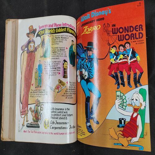 ( 12 In 1 Single Binding ) Chandamama Classics And Comics . Edition :- { 1. Chandamama ( Vol. 01 , No. 01 ) 20th October 1980.  2. Chandamama ( Vol. 01 , No. 02 ) 5th November 1980.  3. Chandamama ( Vol. 01 , No. 03 ) 20th November 1980. 4. Chandamama ( Vol. 01 , No. 04 ) 5th December 1980.  5. Chandamama ( Vol. 01 , No. 05 ) 20th December 1980 .  6. Chandamama ( Vol. 01 , No. 06 ) 5th January 1981.  7. Chandamama ( Vol. 01 , No. 07 ) 20th January 1981.  8. Chandamama ( Vol. 01 , No. 08 )5th February 1981 .  9. Chandamama ( Vol. 01 , No. 09 ) 20th February 1981 .  10.Chandamama ( Vol. 01 , No. 10 )5th March 1981.  11. Chandamama ( Vol. 01 , No. 11 ) 20th March 1981.  12. Chandamama ( Vol. 01 , No. 12 ) 5th April 1981 }.