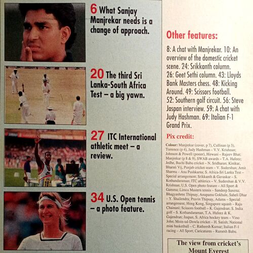 Sport Star (October 2, 1993)