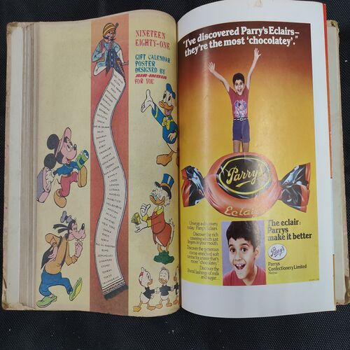 ( 12 In 1 Single Binding ) Chandamama Classics And Comics . Edition :- { 1. Chandamama ( Vol. 01 , No. 01 ) 20th October 1980.  2. Chandamama ( Vol. 01 , No. 02 ) 5th November 1980.  3. Chandamama ( Vol. 01 , No. 03 ) 20th November 1980. 4. Chandamama ( Vol. 01 , No. 04 ) 5th December 1980.  5. Chandamama ( Vol. 01 , No. 05 ) 20th December 1980 .  6. Chandamama ( Vol. 01 , No. 06 ) 5th January 1981.  7. Chandamama ( Vol. 01 , No. 07 ) 20th January 1981.  8. Chandamama ( Vol. 01 , No. 08 )5th February 1981 .  9. Chandamama ( Vol. 01 , No. 09 ) 20th February 1981 .  10.Chandamama ( Vol. 01 , No. 10 )5th March 1981.  11. Chandamama ( Vol. 01 , No. 11 ) 20th March 1981.  12. Chandamama ( Vol. 01 , No. 12 ) 5th April 1981 }.