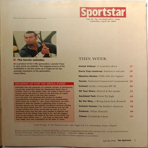 Sport Star (April 20, 2002)