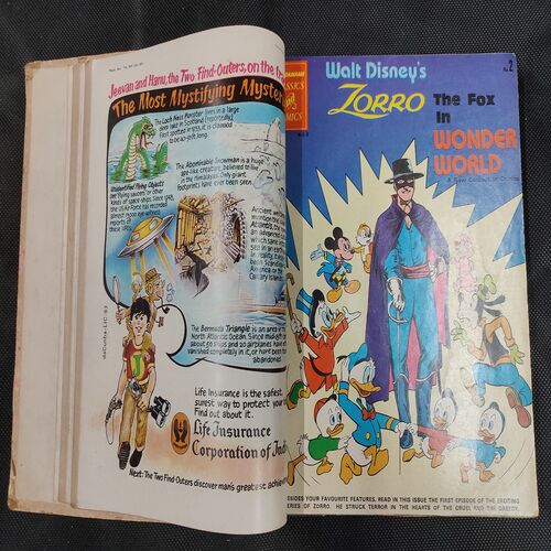 ( 12 In 1 Single Binding ) Chandamama Classics And Comics . Edition :- { 1. Chandamama ( Vol. 01 , No. 01 ) 20th October 1980.  2. Chandamama ( Vol. 01 , No. 02 ) 5th November 1980.  3. Chandamama ( Vol. 01 , No. 03 ) 20th November 1980. 4. Chandamama ( Vol. 01 , No. 04 ) 5th December 1980.  5. Chandamama ( Vol. 01 , No. 05 ) 20th December 1980 .  6. Chandamama ( Vol. 01 , No. 06 ) 5th January 1981.  7. Chandamama ( Vol. 01 , No. 07 ) 20th January 1981.  8. Chandamama ( Vol. 01 , No. 08 )5th February 1981 .  9. Chandamama ( Vol. 01 , No. 09 ) 20th February 1981 .  10.Chandamama ( Vol. 01 , No. 10 )5th March 1981.  11. Chandamama ( Vol. 01 , No. 11 ) 20th March 1981.  12. Chandamama ( Vol. 01 , No. 12 ) 5th April 1981 }.