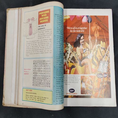 ( 12 In 1 Single Binding ) Chandamama Classics And Comics . Edition :- { 1. Chandamama ( Vol. 01 , No. 01 ) 20th October 1980.  2. Chandamama ( Vol. 01 , No. 02 ) 5th November 1980.  3. Chandamama ( Vol. 01 , No. 03 ) 20th November 1980. 4. Chandamama ( Vol. 01 , No. 04 ) 5th December 1980.  5. Chandamama ( Vol. 01 , No. 05 ) 20th December 1980 .  6. Chandamama ( Vol. 01 , No. 06 ) 5th January 1981.  7. Chandamama ( Vol. 01 , No. 07 ) 20th January 1981.  8. Chandamama ( Vol. 01 , No. 08 )5th February 1981 .  9. Chandamama ( Vol. 01 , No. 09 ) 20th February 1981 .  10.Chandamama ( Vol. 01 , No. 10 )5th March 1981.  11. Chandamama ( Vol. 01 , No. 11 ) 20th March 1981.  12. Chandamama ( Vol. 01 , No. 12 ) 5th April 1981 }.