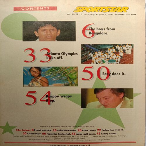 Sport Star (August 3, 1996)