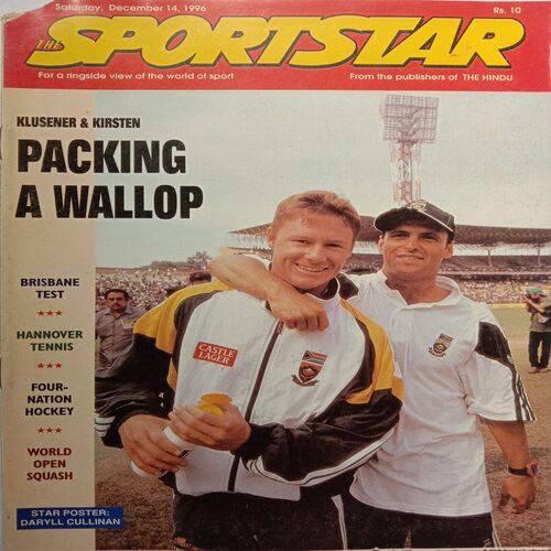 Sport Star (December 14, 1996) (Free Poster Inside)