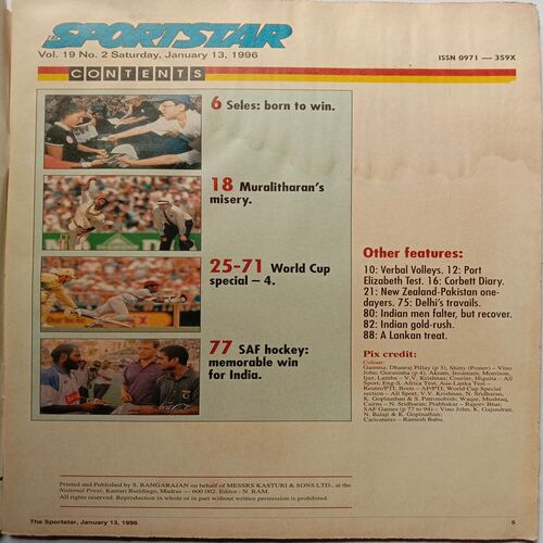 Sport Star (January 13, 1996)