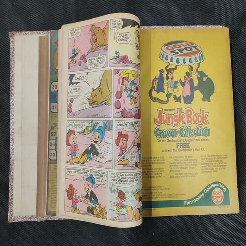 ( 12 In 1 Single Binding ) Chandamama Classics And Comics . Edition :- { 1. Chandamama ( Vol. 03 , No. 01 ) 21 October - 05 November 1982.  2. Chandamama ( Vol. 03 , No. 02 ) 6 - 20 November 1982.  3. Chandamama ( Vol. 03 , No. 03 ) 20th November 1982. 4. Chandamama ( Vol. 03 , No. 04 ) 5th December 1982.  5. Chandamama ( Vol. 03 , No. 05 ) 21th December - January 1983 .  6. Chandamama ( Vol. 03 , No. 06 ) 06th - 20th January 1983.  7. Chandamama ( Vol. 03 , No. 07 ) 21th January - 5 February 1983.  8. Chandamama ( Vol. 03 , No. 08 )6th - 20th Februry 1983 .  9. Chandamama ( Vol. 03 , No. 09 ) 21th February - 5th March 1983 .  10.Chandamama ( Vol. 03 , No. 10 )6th - 20th March 1983.  11. Chandamama ( Vol. 03 , No. 11 ) 21th March - 5th April 1983.  12. Chandamama ( Vol. 03 , No. 12 ) 6th - 20th April 1983. }.