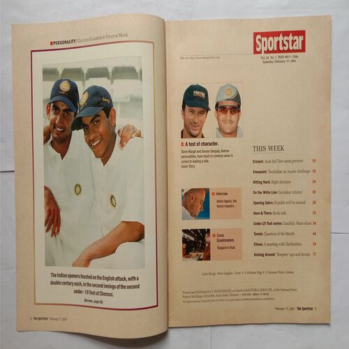 Sport Star ( Saturday, February 17, 2001 )