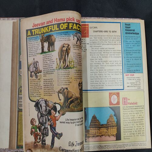 ( 12 In 1 Single Binding ) Chandamama Classics And Comics . Edition :- { 1. Chandamama ( Vol. 03 , No. 01 ) 21 October - 05 November 1982.  2. Chandamama ( Vol. 03 , No. 02 ) 6 - 20 November 1982.  3. Chandamama ( Vol. 03 , No. 03 ) 20th November 1982. 4. Chandamama ( Vol. 03 , No. 04 ) 5th December 1982.  5. Chandamama ( Vol. 03 , No. 05 ) 21th December - January 1983 .  6. Chandamama ( Vol. 03 , No. 06 ) 06th - 20th January 1983.  7. Chandamama ( Vol. 03 , No. 07 ) 21th January - 5 February 1983.  8. Chandamama ( Vol. 03 , No. 08 )6th - 20th Februry 1983 .  9. Chandamama ( Vol. 03 , No. 09 ) 21th February - 5th March 1983 .  10.Chandamama ( Vol. 03 , No. 10 )6th - 20th March 1983.  11. Chandamama ( Vol. 03 , No. 11 ) 21th March - 5th April 1983.  12. Chandamama ( Vol. 03 , No. 12 ) 6th - 20th April 1983. }.