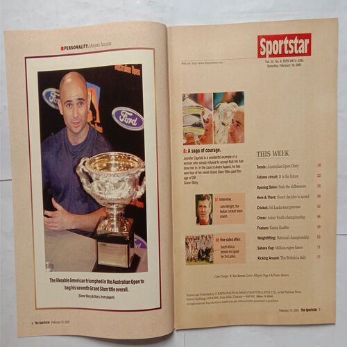 Sport Star ( Saturday, February 10, 2001 )
