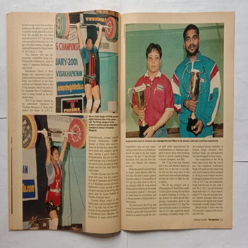 Sport Star ( Saturday, February 10, 2001 )
