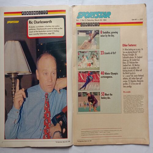 Sport Star (Saturday, March 26, 1994 )