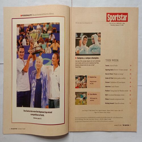Sport Star ( Saturday, January 27, 2001 )