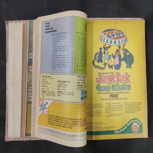 ( 12 In 1 Single Binding ) Chandamama Classics And Comics . Edition :- { 1. Chandamama ( Vol. 03 , No. 01 ) 21 October - 05 November 1982.  2. Chandamama ( Vol. 03 , No. 02 ) 6 - 20 November 1982.  3. Chandamama ( Vol. 03 , No. 03 ) 20th November 1982. 4. Chandamama ( Vol. 03 , No. 04 ) 5th December 1982.  5. Chandamama ( Vol. 03 , No. 05 ) 21th December - January 1983 .  6. Chandamama ( Vol. 03 , No. 06 ) 06th - 20th January 1983.  7. Chandamama ( Vol. 03 , No. 07 ) 21th January - 5 February 1983.  8. Chandamama ( Vol. 03 , No. 08 )6th - 20th Februry 1983 .  9. Chandamama ( Vol. 03 , No. 09 ) 21th February - 5th March 1983 .  10.Chandamama ( Vol. 03 , No. 10 )6th - 20th March 1983.  11. Chandamama ( Vol. 03 , No. 11 ) 21th March - 5th April 1983.  12. Chandamama ( Vol. 03 , No. 12 ) 6th - 20th April 1983. }.