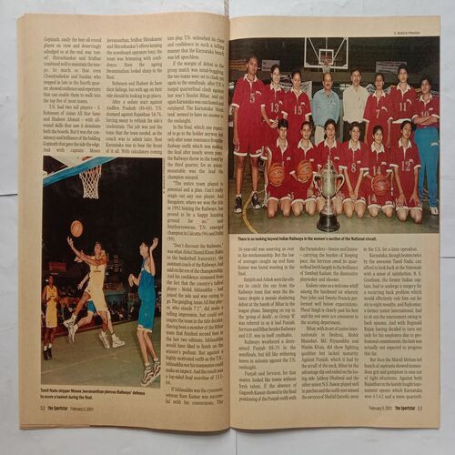 Sport Star ( Saturday, February 3, 2001 )