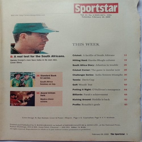 Sport Star (February 26, 2000)