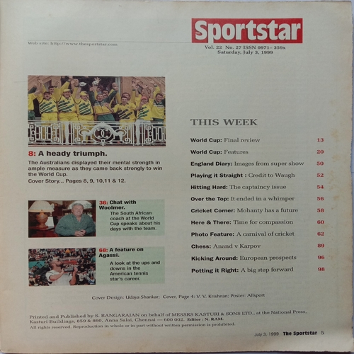 Sport Star (July 3, 1999)