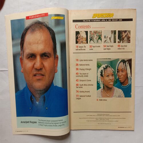 Sport Star ( Saturday, April 10, 1999 )