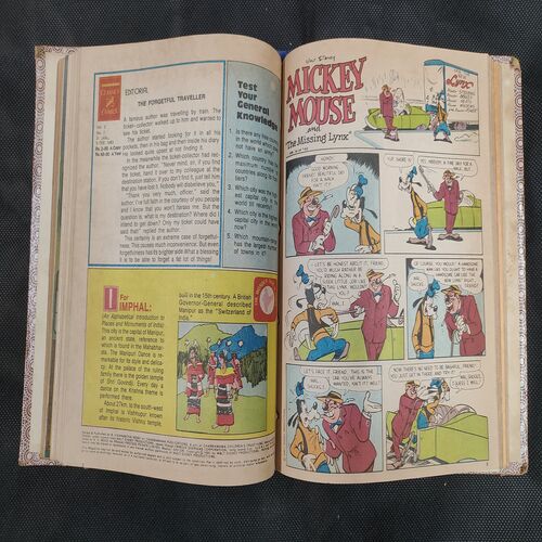 ( 12 In 1 Single Binding ) Chandamama Classics And Comics . Edition :- { 1. Chandamama ( Vol. 03 , No. 01 ) 21 October - 05 November 1982.  2. Chandamama ( Vol. 03 , No. 02 ) 6 - 20 November 1982.  3. Chandamama ( Vol. 03 , No. 03 ) 20th November 1982. 4. Chandamama ( Vol. 03 , No. 04 ) 5th December 1982.  5. Chandamama ( Vol. 03 , No. 05 ) 21th December - January 1983 .  6. Chandamama ( Vol. 03 , No. 06 ) 06th - 20th January 1983.  7. Chandamama ( Vol. 03 , No. 07 ) 21th January - 5 February 1983.  8. Chandamama ( Vol. 03 , No. 08 )6th - 20th Februry 1983 .  9. Chandamama ( Vol. 03 , No. 09 ) 21th February - 5th March 1983 .  10.Chandamama ( Vol. 03 , No. 10 )6th - 20th March 1983.  11. Chandamama ( Vol. 03 , No. 11 ) 21th March - 5th April 1983.  12. Chandamama ( Vol. 03 , No. 12 ) 6th - 20th April 1983. }.