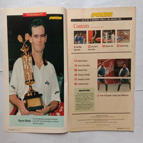 Sport Star ( Saturday, April 24, 1999 )