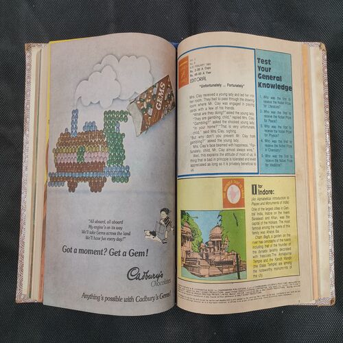 ( 12 In 1 Single Binding ) Chandamama Classics And Comics . Edition :- { 1. Chandamama ( Vol. 03 , No. 01 ) 21 October - 05 November 1982.  2. Chandamama ( Vol. 03 , No. 02 ) 6 - 20 November 1982.  3. Chandamama ( Vol. 03 , No. 03 ) 20th November 1982. 4. Chandamama ( Vol. 03 , No. 04 ) 5th December 1982.  5. Chandamama ( Vol. 03 , No. 05 ) 21th December - January 1983 .  6. Chandamama ( Vol. 03 , No. 06 ) 06th - 20th January 1983.  7. Chandamama ( Vol. 03 , No. 07 ) 21th January - 5 February 1983.  8. Chandamama ( Vol. 03 , No. 08 )6th - 20th Februry 1983 .  9. Chandamama ( Vol. 03 , No. 09 ) 21th February - 5th March 1983 .  10.Chandamama ( Vol. 03 , No. 10 )6th - 20th March 1983.  11. Chandamama ( Vol. 03 , No. 11 ) 21th March - 5th April 1983.  12. Chandamama ( Vol. 03 , No. 12 ) 6th - 20th April 1983. }.