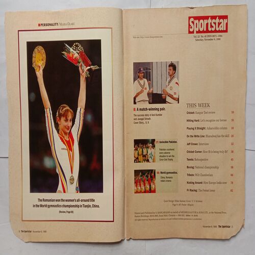 Sport Star ( Saturday, November 6, 1999 )