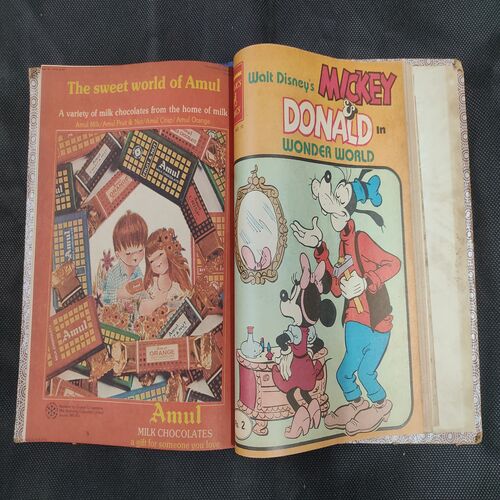 ( 12 In 1 Single Binding ) Chandamama Classics And Comics . Edition :- { 1. Chandamama ( Vol. 03 , No. 01 ) 21 October - 05 November 1982.  2. Chandamama ( Vol. 03 , No. 02 ) 6 - 20 November 1982.  3. Chandamama ( Vol. 03 , No. 03 ) 20th November 1982. 4. Chandamama ( Vol. 03 , No. 04 ) 5th December 1982.  5. Chandamama ( Vol. 03 , No. 05 ) 21th December - January 1983 .  6. Chandamama ( Vol. 03 , No. 06 ) 06th - 20th January 1983.  7. Chandamama ( Vol. 03 , No. 07 ) 21th January - 5 February 1983.  8. Chandamama ( Vol. 03 , No. 08 )6th - 20th Februry 1983 .  9. Chandamama ( Vol. 03 , No. 09 ) 21th February - 5th March 1983 .  10.Chandamama ( Vol. 03 , No. 10 )6th - 20th March 1983.  11. Chandamama ( Vol. 03 , No. 11 ) 21th March - 5th April 1983.  12. Chandamama ( Vol. 03 , No. 12 ) 6th - 20th April 1983. }.