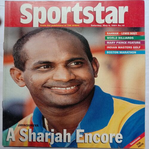 Sport Star ( Saturday, May 5, 2001 ) (  Free Poster Inside )