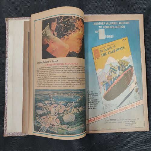 ( 12 In 1 Single Binding ) Chandamama Classics And Comics . Edition :- { 1. Chandamama ( Vol. 03 , No. 01 ) 21 October - 05 November 1982.  2. Chandamama ( Vol. 03 , No. 02 ) 6 - 20 November 1982.  3. Chandamama ( Vol. 03 , No. 03 ) 20th November 1982. 4. Chandamama ( Vol. 03 , No. 04 ) 5th December 1982.  5. Chandamama ( Vol. 03 , No. 05 ) 21th December - January 1983 .  6. Chandamama ( Vol. 03 , No. 06 ) 06th - 20th January 1983.  7. Chandamama ( Vol. 03 , No. 07 ) 21th January - 5 February 1983.  8. Chandamama ( Vol. 03 , No. 08 )6th - 20th Februry 1983 .  9. Chandamama ( Vol. 03 , No. 09 ) 21th February - 5th March 1983 .  10.Chandamama ( Vol. 03 , No. 10 )6th - 20th March 1983.  11. Chandamama ( Vol. 03 , No. 11 ) 21th March - 5th April 1983.  12. Chandamama ( Vol. 03 , No. 12 ) 6th - 20th April 1983. }.