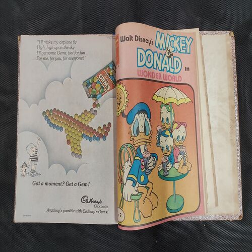 ( 12 In 1 Single Binding ) Chandamama Classics And Comics . Edition :- { 1. Chandamama ( Vol. 03 , No. 01 ) 21 October - 05 November 1982.  2. Chandamama ( Vol. 03 , No. 02 ) 6 - 20 November 1982.  3. Chandamama ( Vol. 03 , No. 03 ) 20th November 1982. 4. Chandamama ( Vol. 03 , No. 04 ) 5th December 1982.  5. Chandamama ( Vol. 03 , No. 05 ) 21th December - January 1983 .  6. Chandamama ( Vol. 03 , No. 06 ) 06th - 20th January 1983.  7. Chandamama ( Vol. 03 , No. 07 ) 21th January - 5 February 1983.  8. Chandamama ( Vol. 03 , No. 08 )6th - 20th Februry 1983 .  9. Chandamama ( Vol. 03 , No. 09 ) 21th February - 5th March 1983 .  10.Chandamama ( Vol. 03 , No. 10 )6th - 20th March 1983.  11. Chandamama ( Vol. 03 , No. 11 ) 21th March - 5th April 1983.  12. Chandamama ( Vol. 03 , No. 12 ) 6th - 20th April 1983. }.