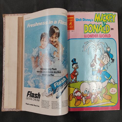 ( 12 In 1 Single Binding ) Chandamama Classics And Comics . Edition :- { 1. Chandamama ( Vol. 03 , No. 01 ) 21 October - 05 November 1982.  2. Chandamama ( Vol. 03 , No. 02 ) 6 - 20 November 1982.  3. Chandamama ( Vol. 03 , No. 03 ) 20th November 1982. 4. Chandamama ( Vol. 03 , No. 04 ) 5th December 1982.  5. Chandamama ( Vol. 03 , No. 05 ) 21th December - January 1983 .  6. Chandamama ( Vol. 03 , No. 06 ) 06th - 20th January 1983.  7. Chandamama ( Vol. 03 , No. 07 ) 21th January - 5 February 1983.  8. Chandamama ( Vol. 03 , No. 08 )6th - 20th Februry 1983 .  9. Chandamama ( Vol. 03 , No. 09 ) 21th February - 5th March 1983 .  10.Chandamama ( Vol. 03 , No. 10 )6th - 20th March 1983.  11. Chandamama ( Vol. 03 , No. 11 ) 21th March - 5th April 1983.  12. Chandamama ( Vol. 03 , No. 12 ) 6th - 20th April 1983. }.