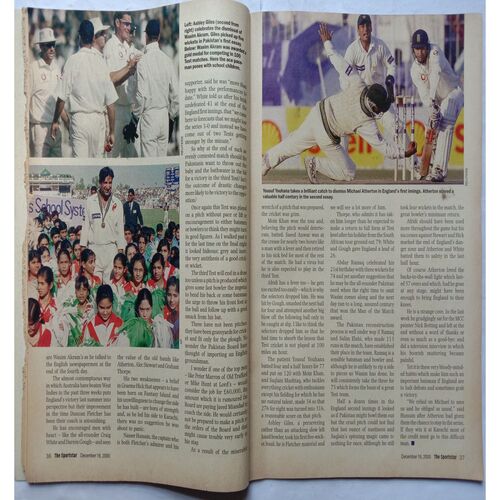 Sport Star (Saturday, December 16, 2000 )