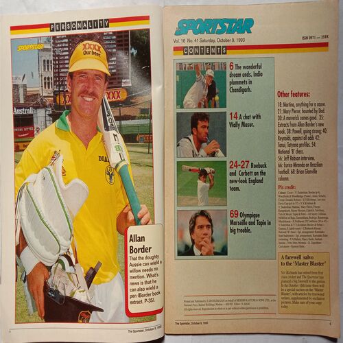 Sport Star ( Saturday, October 9, 1993 )