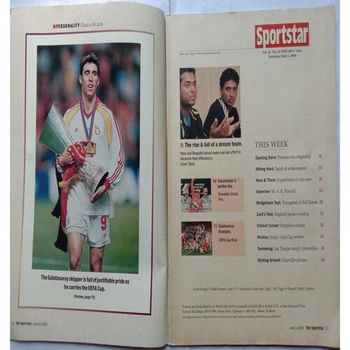 Sport Star (Saturday, June 3, 2000 )