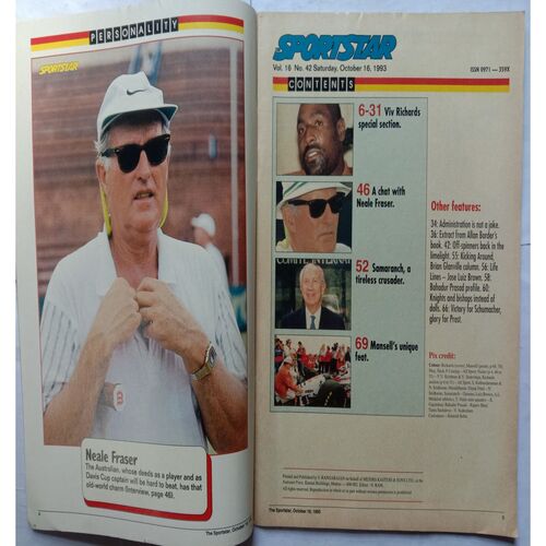 Sport Star (Saturday, October 16, 1993 )
