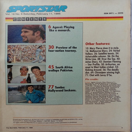 Sport Star (February 11, 1995)