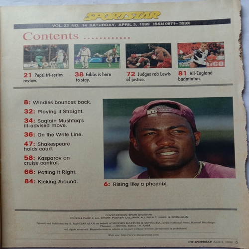 Sport Star (April 3,1999)