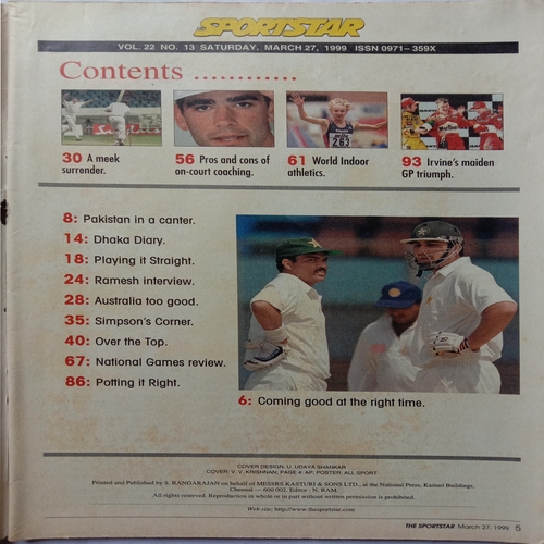 Sport Star (March 27, 1999)