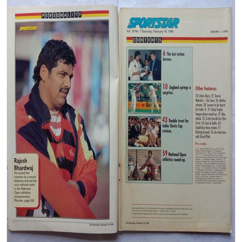 Sport Star (Saturday, February 18, 1995 )