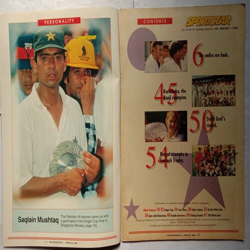 Sport Star ( Saturday, April 20, 1996 )