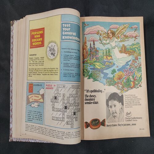 ( 12 In 1 Single Binding ) Chandamama Classics And Comics . Edition :- { 1. Chandamama ( Vol. 02 , No. 01 ) .  2. Chandamama ( Vol. 02 , No. 02 ) 3. Chandamama ( Vol. 02 , No. 03 ).  4. Chandamama ( Vol. 02 , No. 04 ) . 5. Chandamama ( Vol. 02 , No. 05 ).   6. Chandamama ( Vol. 02 , No. 06 ) .7. Chandamama ( Vol. 02 , No. 07 ) .  8. Chandamama ( Vol. 02 , No. 08 ).  9. Chandamama ( Vol. 02 , No. 09 ) .  10.Chandamama ( Vol. 02 , No. 10 ). 11. Chandamama ( Vol. 02 , No. 11 ) .  12. Chandamama ( Vol. 02 , No. 12 ) }.