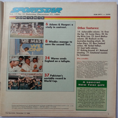 Sport Star (December 17, 1994)