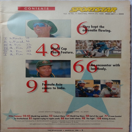 Sport Star (March 23, 1996)