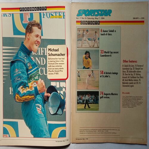 Sport Star (Saturday, May 7, 1994 )