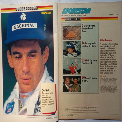 Sport Star (Saturday, May 21, 1994 )